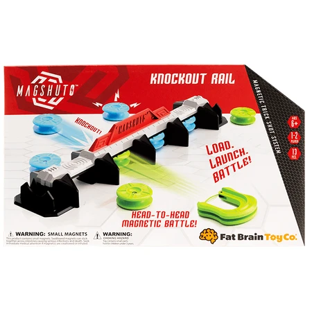 Magshuto - Juego de lanzamiento de imanes Knockout Rail