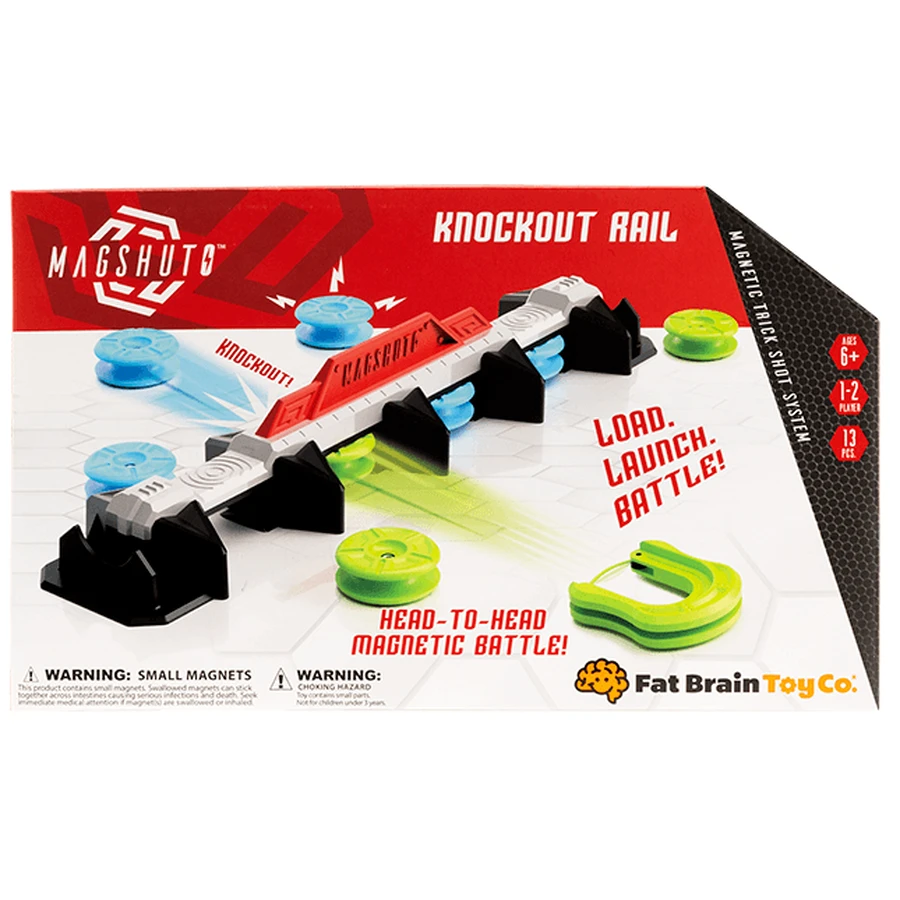 Magshuto - Juego de lanzamiento de imanes Knockout Rail