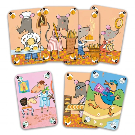 Juego de cartas Djeco Happy family