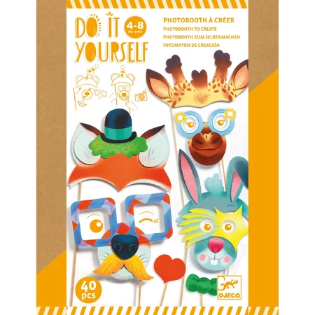 Set DIY Djeco, Masques de fête