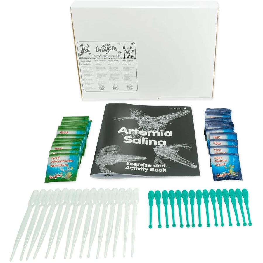 Kit educativo sobre el ciclo vital de Artemia Salina