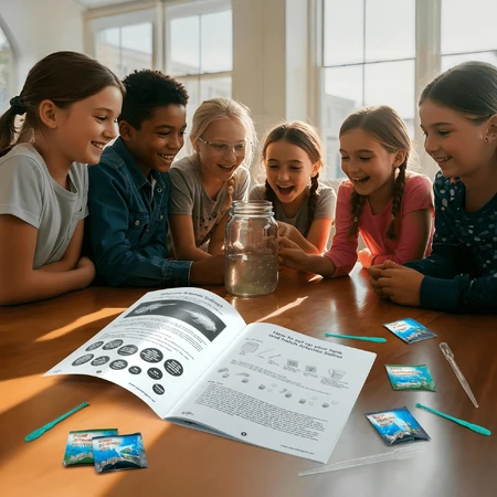 Kit educativo sobre el ciclo vital de Artemia Salina