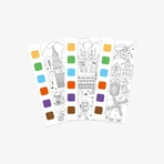 Libro de pintura portátil - Viajar por el mundo