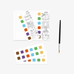 Libro de pintura portátil - Viajar por el mundo