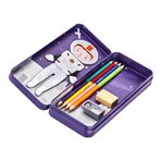 Magnetic puzzle in metal box, matching and association game - Space Adventurers