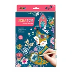 A4 Scratch off set - Secret Garden