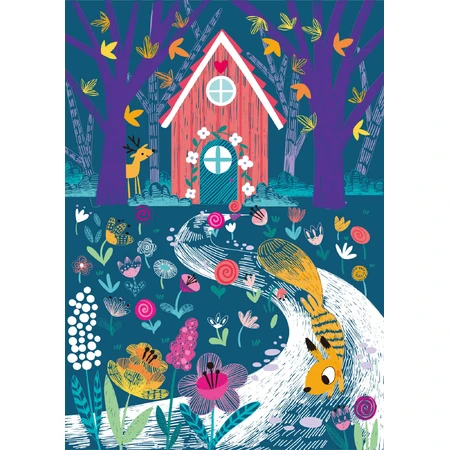 A4 Scratch off set - Secret Garden