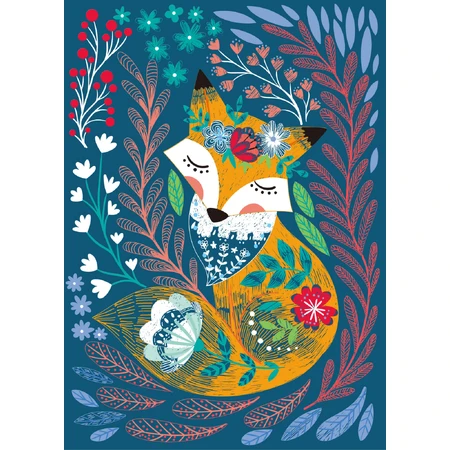 A4 Scratch off set - Secret Garden