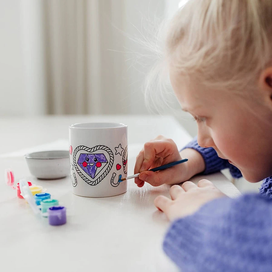 Creative set Paint the unicorn canute