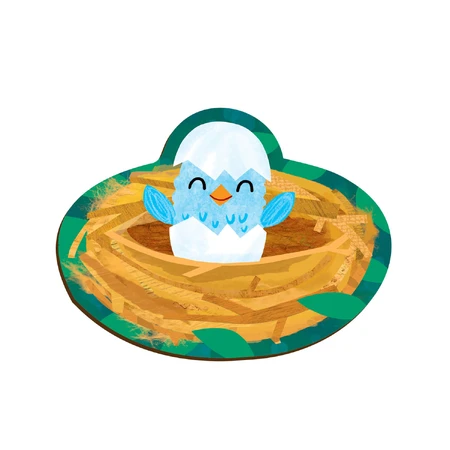 Hoot Owl Hoot, tree-shaped floor puzzle with owls