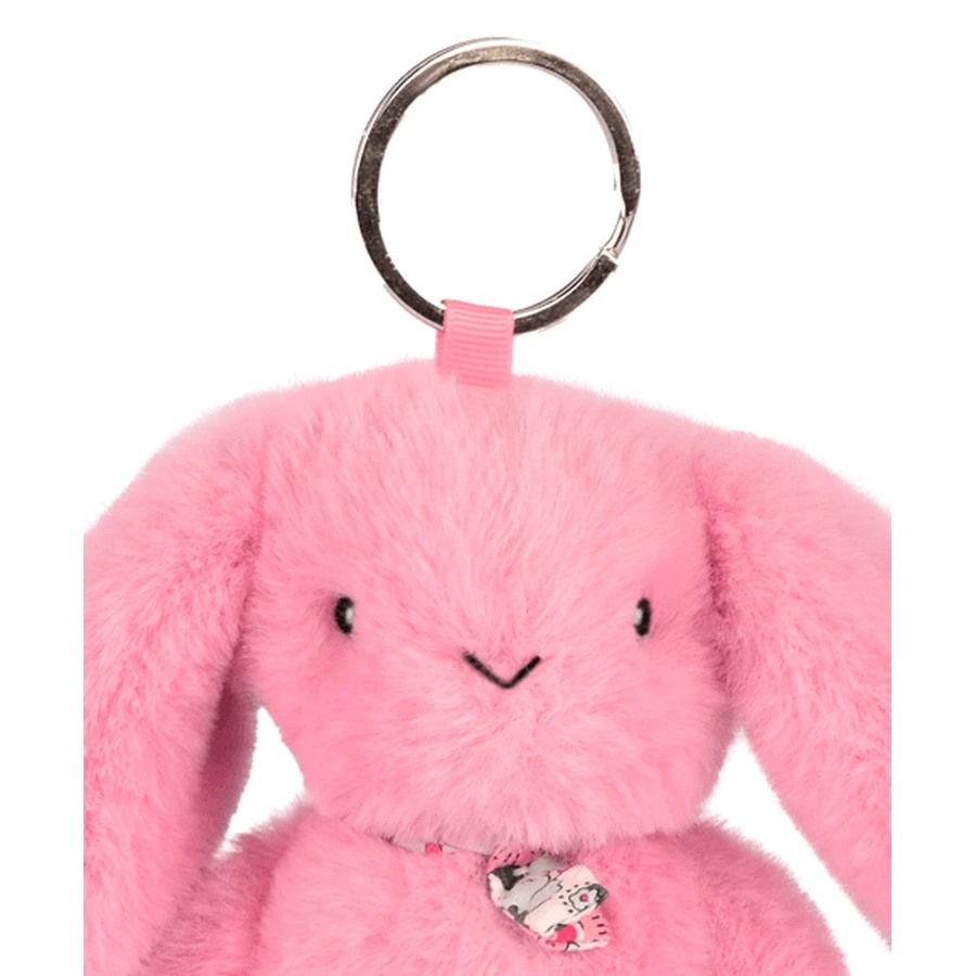 Doudou® sleutelhanger/accessoire - konijntjes, 18 cm