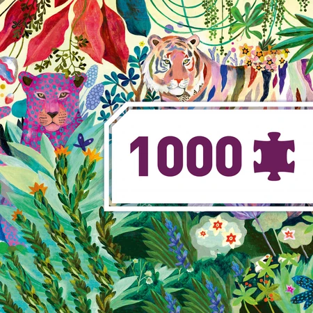 Djeco Regenbogentiger-Puzzle