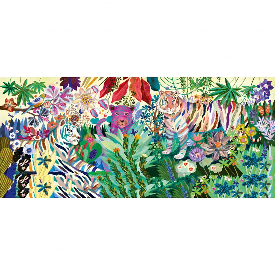 Djeco Regenbogentiger-Puzzle