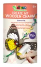 Creatieve houten set - Vlinder sleutelhanger, Natural Creations collectie