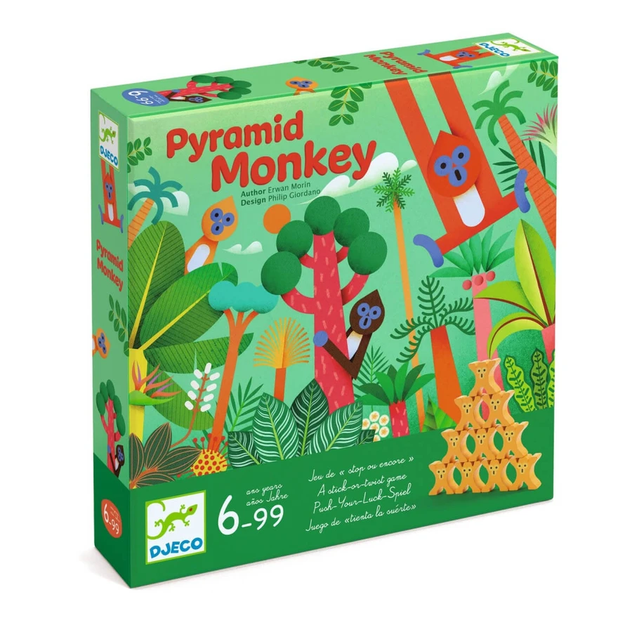 Brettspiel Pyramid Monkey, Djeco