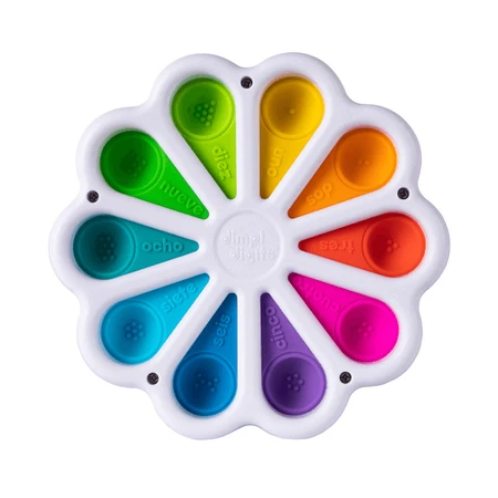 Dimpl Digits - Sensory toy with silicone number bubbles