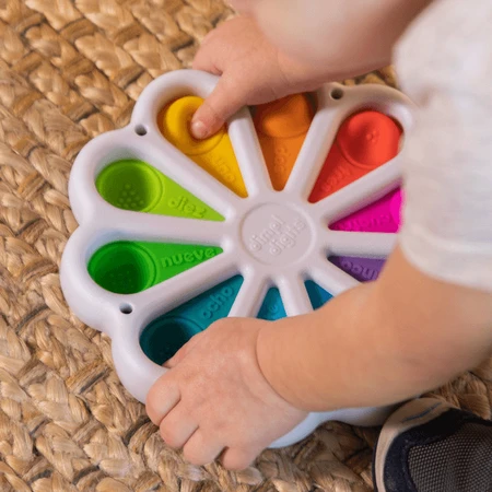 Dimpl Digits - Sensory toy with silicone number bubbles