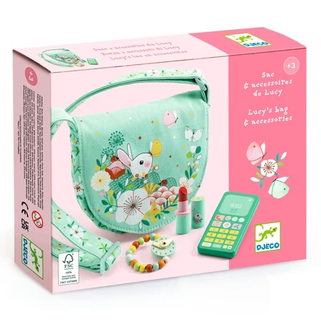 Sac Djeco avec accessoires, Lucy