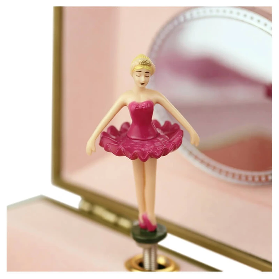Muziekdoos met lade - Ballerina Bloemen - Trousselier