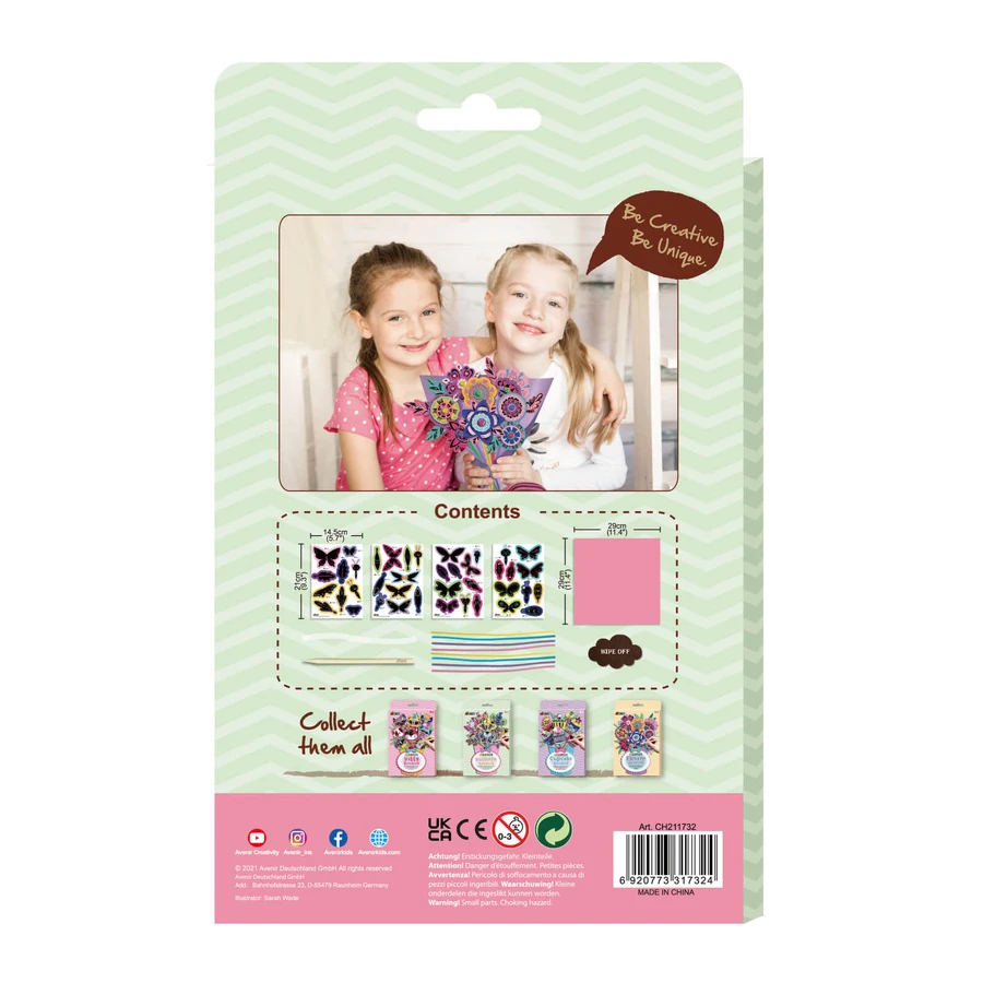 Creatief boeket scheerset - Vlinder
