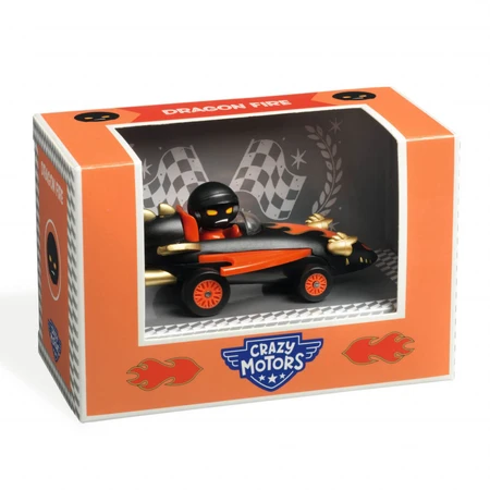 Crazy Motors Djeco Collectie, Raceauto, Drakenvuur