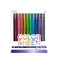 Bolígrafos de gel de color metálico Color Sheen - Juego de 12