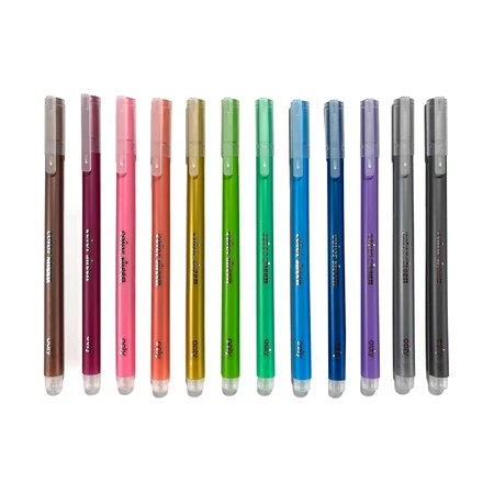 Bolígrafos de gel de color metálico Color Sheen - Juego de 12