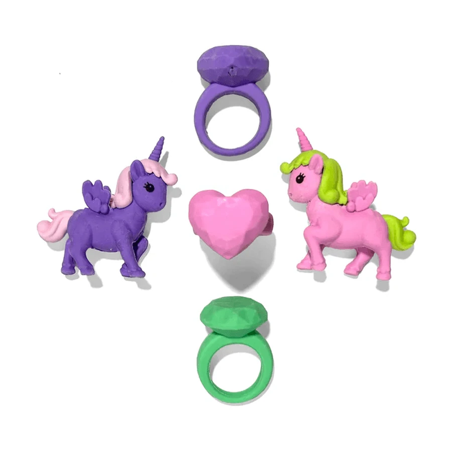 Unicorn Scented Erasers (Set of 5)
