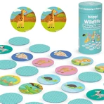 Zuordnungsspiel Boppi, 48 Teile, Wildtiere