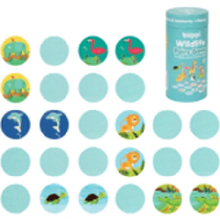 Zuordnungsspiel Boppi, 48 Teile, Wildtiere