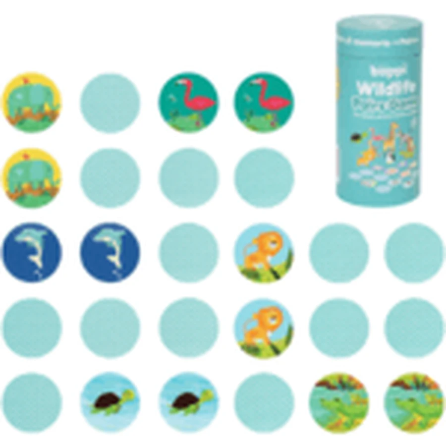 Zuordnungsspiel Boppi, 48 Teile, Wildtiere