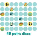 Zuordnungsspiel Boppi, 48 Teile, Wildtiere