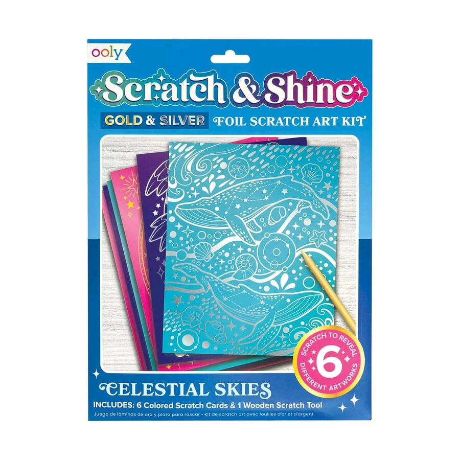 Set creativo Destello y brillo - Cielos celestes