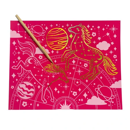 Set creativo Destello y brillo - Cielos celestes