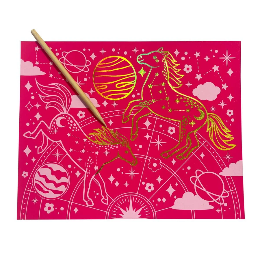 Set creativo Destello y brillo - Cielos celestes