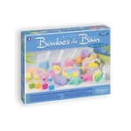 Bath candies, effervescent and fragrant