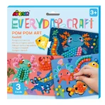 Creative set Everyday Craft Pom Pom - make an Axolotl