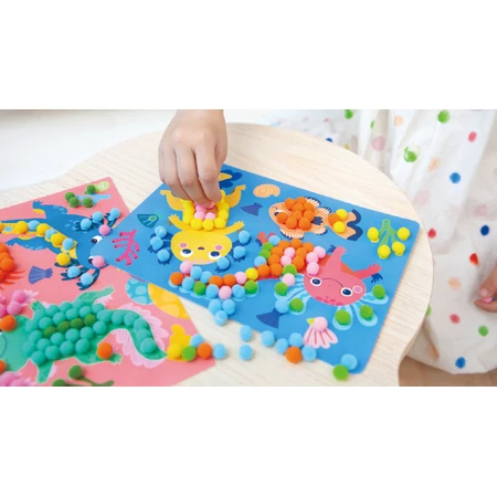 Creative set Everyday Craft Pom Pom - make an Axolotl