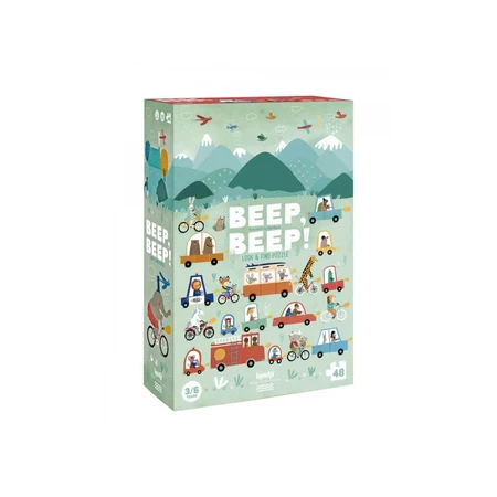 ¡Puzzle Beep Beep! Londji