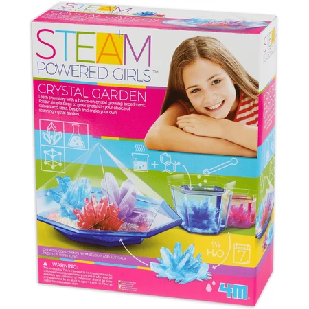 Science kit - STEAM Kids Crystal Garden, STEAM Kids