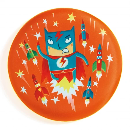 Disc frisbee Djeco, Hero tijdens de vlucht