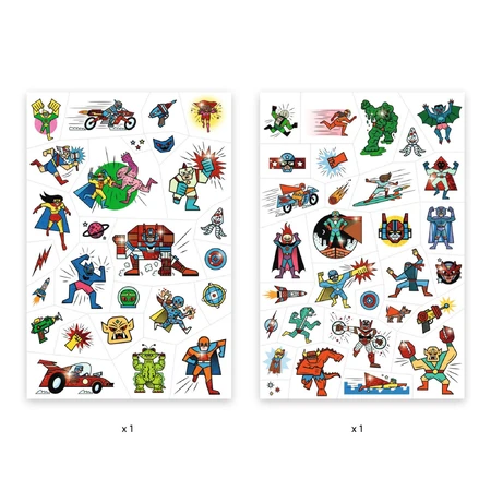 Djeco Superhero Tattoo