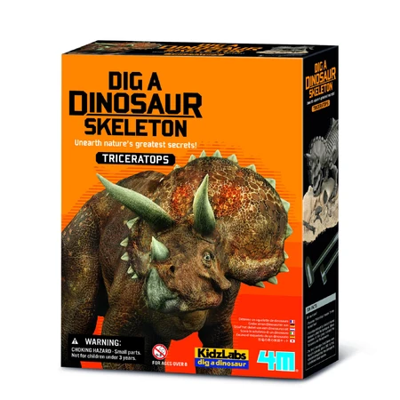 Educational set Dig & Discover Dinosaurs - Triceratops