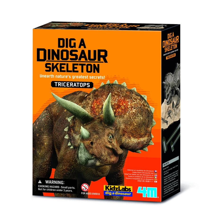 Educational set Dig & Discover Dinosaurs - Triceratops