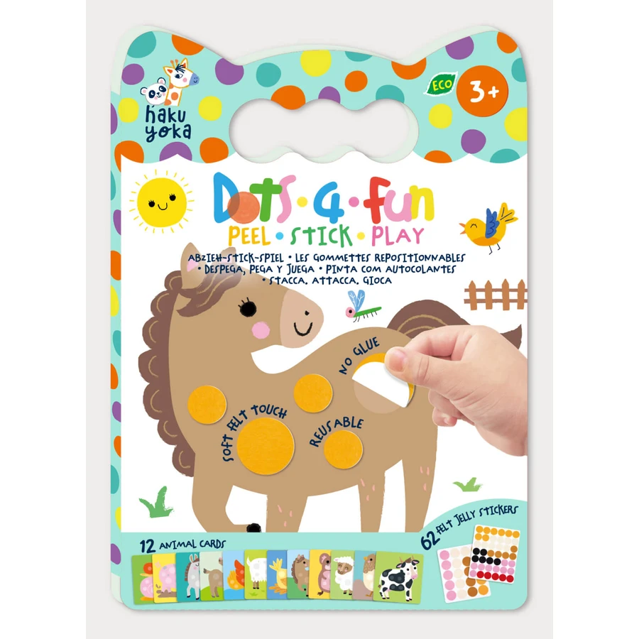 Dots4Fun - Set Creativo Peel-Off-Pip-Play-Pets