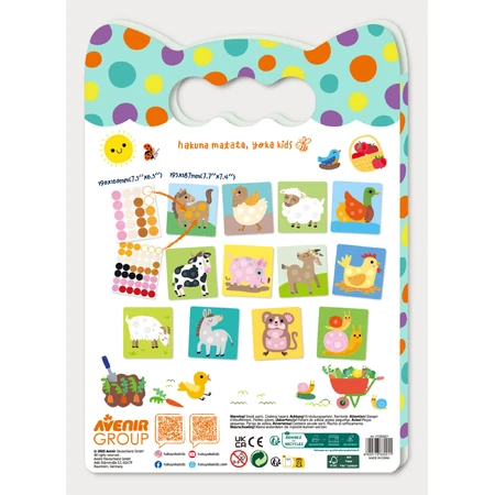 Dots4Fun - Set Creativo Peel-Off-Pip-Play-Pets