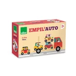 Truck with 4 cars - Wooden stacking toy - Vilac
