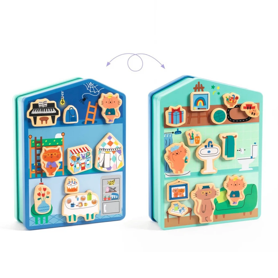 InZeHouse magnet game, Djeco