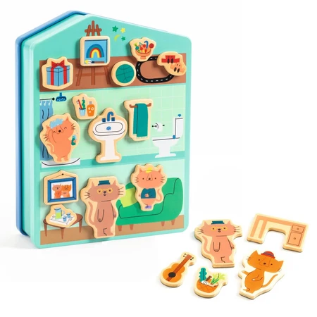 InZeHouse magnet game, Djeco
