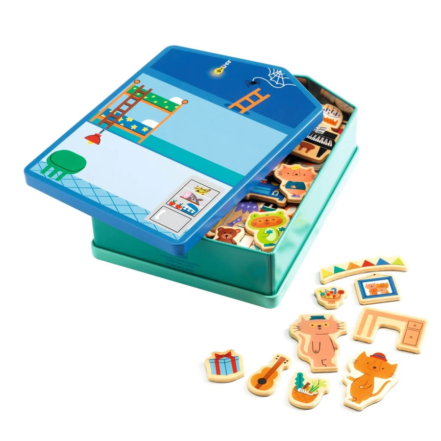 InZeHouse magnet game, Djeco